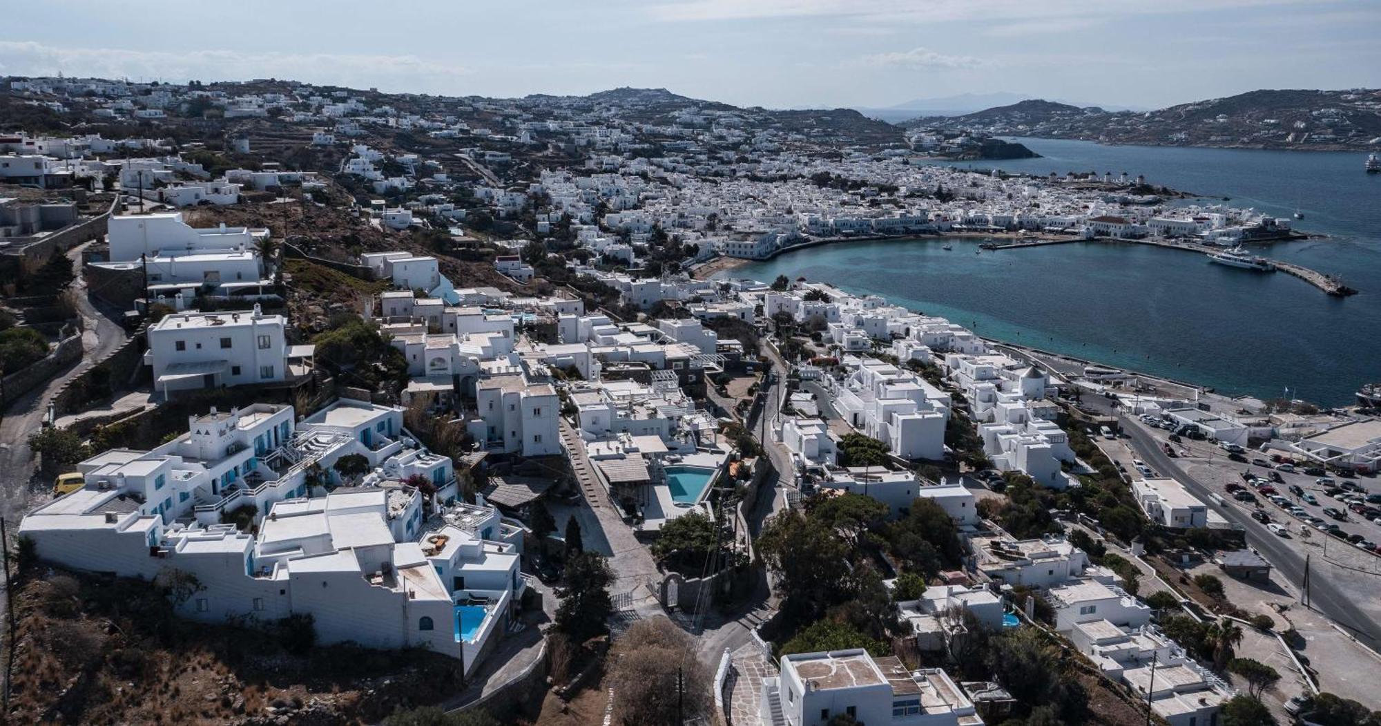 โรงแรมมาดดาเลนา Mykonos Town ภายนอก รูปภาพ